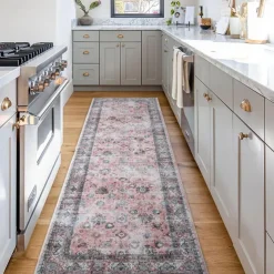 Mandala Bohemian Kitchen Mat Runner Rug Non-Slip Oil Proof Rug Indoor Outdoor Mat Bedroom Decor Bathroom Mat Entrance Rug Door Mat