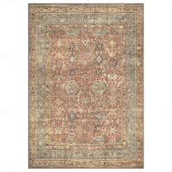 Mandala Bohemian Runner Rug Kitchen Mat Non-Slip Oil Proof Rug Indoor Outdoor Mat Bedside Bedroom Decor Bathroom Mat Entrance Rug Door Mat