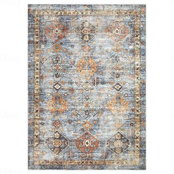 Mandala Bohemian Runner Rug Kitchen Mat Non-Slip Oil Proof Rug Indoor Outdoor Mat Bedside Bedroom Decor Bathroom Mat Entrance Rug Door Mat