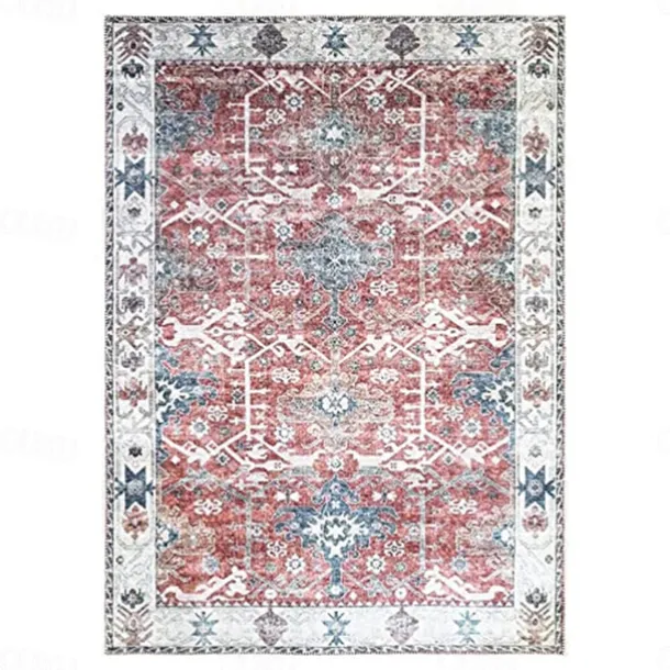 Mandala Bohemian Runner Rug Kitchen Mat Non-Slip Oil Proof Rug Indoor Outdoor Mat Bedside Bedroom Decor Bathroom Mat Entrance Rug Door Mat
