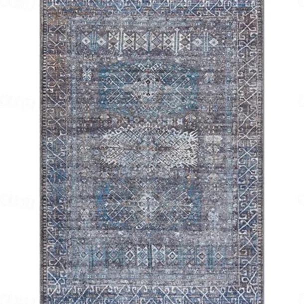 Mandala Bohemian Runner Rug Kitchen Mat Non-Slip Oil Proof Rug Indoor Outdoor Mat Bedside Bedroom Decor Bathroom Mat Entrance Rug Door Mat