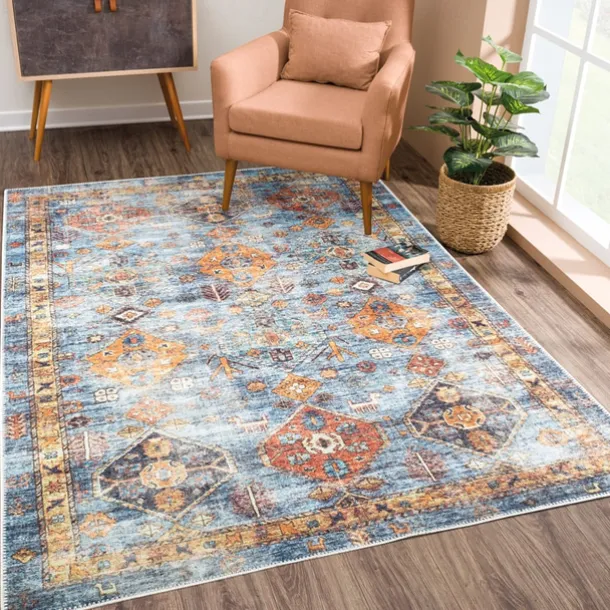 Mandala Bohemian Runner Rug Kitchen Mat Non-Slip Oil Proof Rug Indoor Outdoor Mat Bedside Bedroom Decor Bathroom Mat Entrance Rug Door Mat