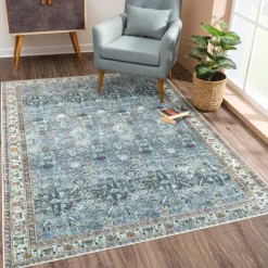 Mandala Bohemian Runner Rug Kitchen Mat Non-Slip Oil Proof Rug Indoor Outdoor Mat Bedside Bedroom Decor Bathroom Mat Entrance Rug Door Mat