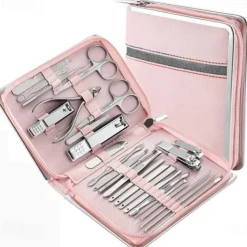 Manicure Set Pedicure Kit - 26 Pieces Manicure Kit Professional Nail Clippers, Stainless Steel Nail Care Kit Pedicure Set For Women Men