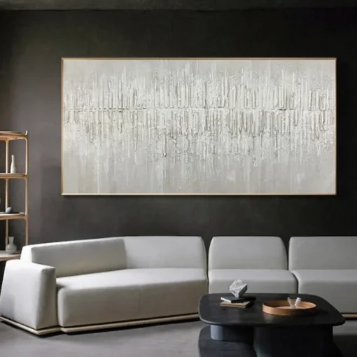 Manual Handmade Oil Painting Hand Painted Horizontal Panoramic Abstract Famous Modern Realism Rolled Canvas (No Frame)
