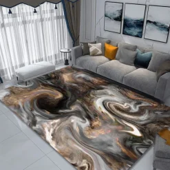 Marble Pattern Rug Floor Mat Hallway Carpets Area Rugs for Bedroom Living Room Carpet Kitchen Bathroom Anti-Slip Door Mats