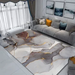 Marble Pattern Rug Floor Mat Hallway Carpets Area Rugs for Bedroom Living Room Carpet Kitchen Bathroom Anti-Slip Door Mats