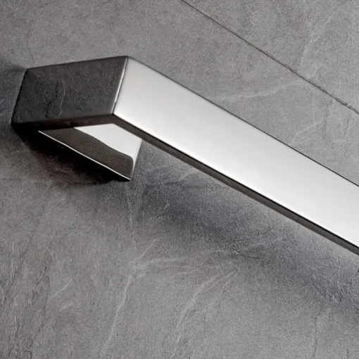 Matte Black Towel Rail 304 Stainless Steel Towel Bar, Mirror Polished, Brushed Wall Mounted Bathroom & Kitchen