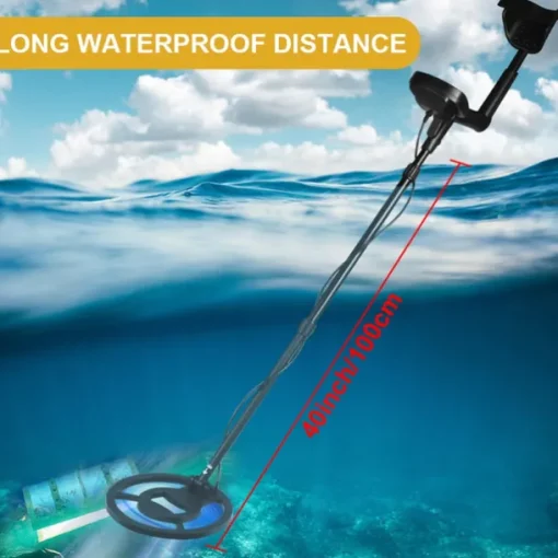 MD-830 Gold/Silver Metal Detector - LCD Display Professional Underground Treasure Hunter with High Sensitivity & Pinpoint Function