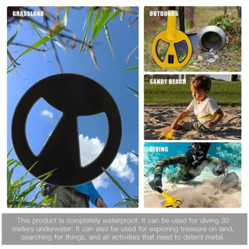 MD-780 Handheld Underwater Metal Detector - Security Inspection & Underground