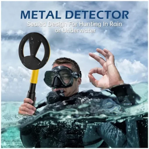 MD-780 Handheld Underwater Metal Detector - Security Inspection & Underground