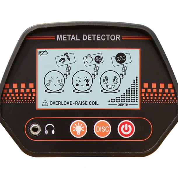 MD-4070 Kids Handheld Underground Metal Detector Toy - Outdoor Treasure Hunting Tool for Children