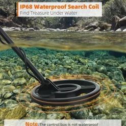 MD-4070 Kids Handheld Underground Metal Detector Toy - Outdoor Treasure Hunting Tool for Children