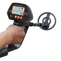 MD-4070 Kids Handheld Underground Metal Detector Toy - Outdoor Treasure Hunting Tool for Children