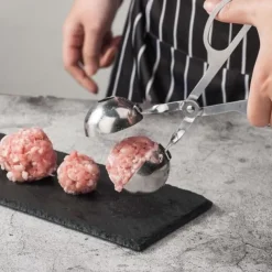 Meatball Maker Clip Spoon Stainless Steel Meatballs Mold Fried Fish DIY Meatballs Making Kitchen Cooking Accessories