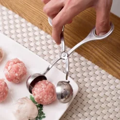 Meatball Maker Clip Spoon Stainless Steel Meatballs Mold Fried Fish DIY Meatballs Making Kitchen Cooking Accessories