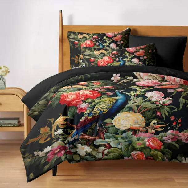 Medieval Animals Pattern Duvet Cover Set Set Soft 3-Piece Luxury Cotton Bedding Set Home Decor Gift King Queen Duvet Cover