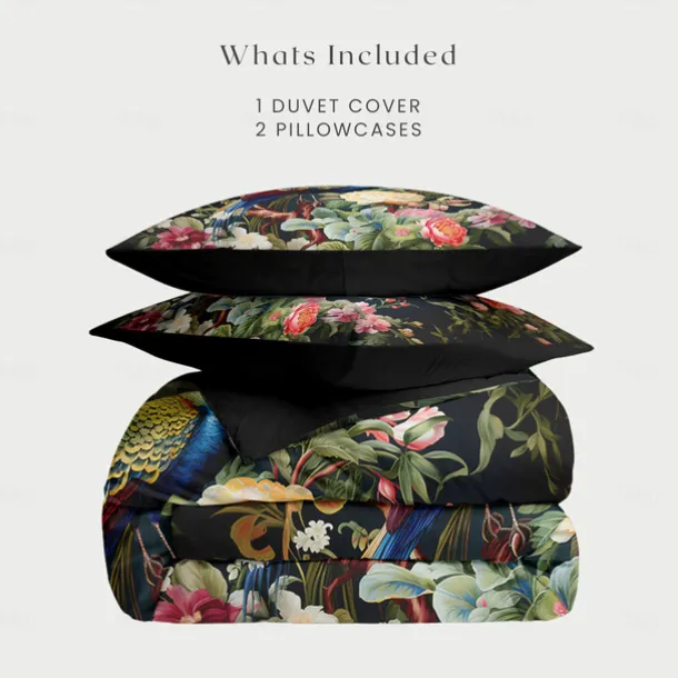 Medieval Animals Pattern Duvet Cover Set Set Soft 3-Piece Luxury Cotton Bedding Set Home Decor Gift King Queen Duvet Cover