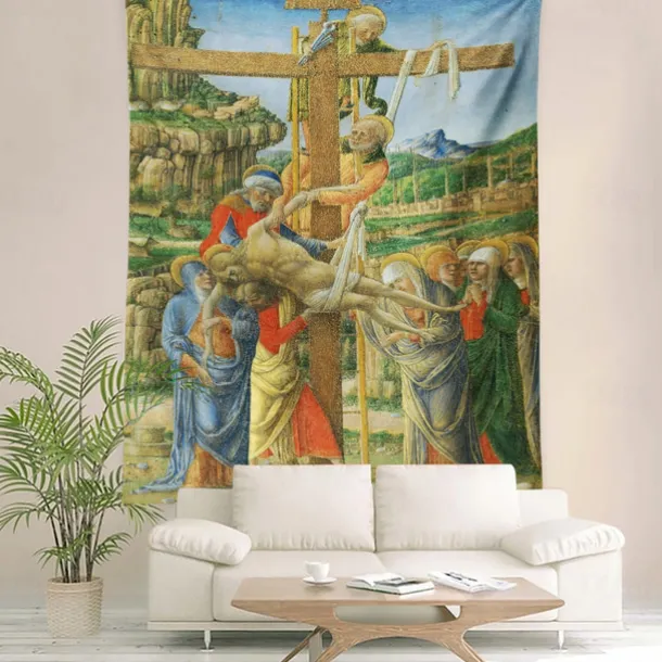 Medieval Tapestry Middle Age Hanging Tapestry Large Tapestry Mural Decor Photograph Backdrop Blanket Curtain Home Bedroom Living Room Decoration