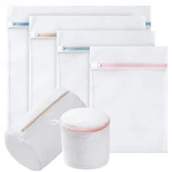 Mesh Laundry Bags for Delicates with Zipper, Lingerie Laundry Bag, Travel Storage Organize Bag, Clothing In-Wash Cleaning Bag For Laundry, Blouse, Hosiery, Stocking, Underwear, Bra, Lingerie