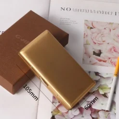 Metal Cigarette Case, Lightweight and Portable, Pressure-Resistant, Holds 20 Cigarettes