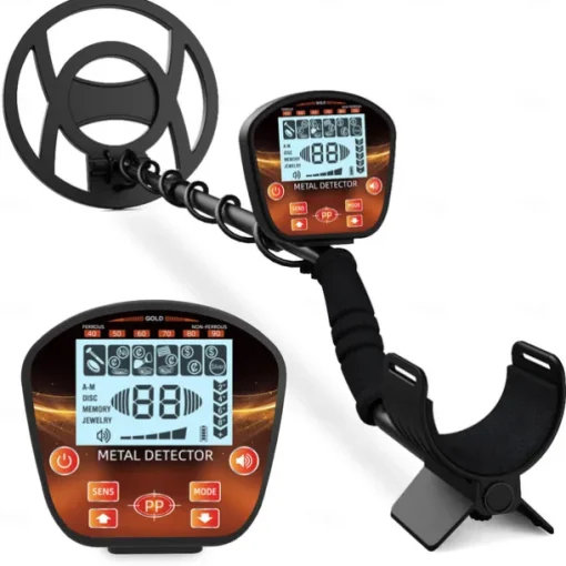 Metal Detector for Adults Professional, Detector De Metales for Gold and Silver with LCD Display, 5 Mode, Waterproof with 10" IP68 Search Coil and Upgraded Advanced DSP Chips