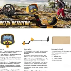 Metal Detector Professional High Sensitivity Underground Metal Detector Gold Detector Cheap Industrial Metal Detector