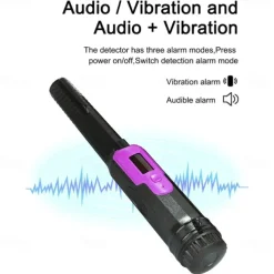 Metal Detector Treasure Hunting Locator Wand Outdoor Treasure Detector Detector