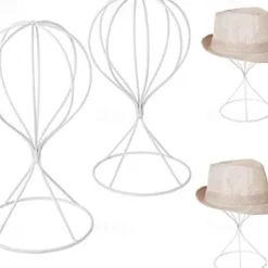 Metal Hat Support Iron Art Simple Hat Holder Creative Hat Stand Adult Children Hat Display Stand
