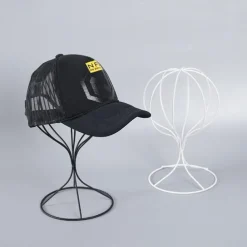 Metal Hat Support Iron Art Simple Hat Holder Creative Hat Stand Adult Children Hat Display Stand