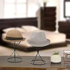 Metal Hat Support Iron Art Simple Hat Holder Creative Hat Stand Adult Children Hat Display Stand