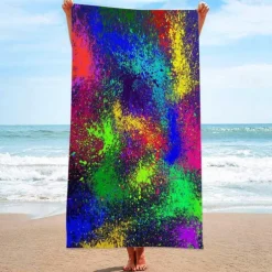 Microfiber Sand Free Beach Towel Quick Dry Super Absorbent Large Towels Blanket for Travel Pool Swimming Bath Camping Yoga Girls Women Men Adults