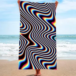 Microfiber Sand Free Beach Towel Quick Dry Super Absorbent Large Towels Blanket for Travel Pool Swimming Bath Camping Yoga Girls Women Men Adults