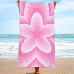 Microfiber Sand Free Beach Towel Quick Dry Super Absorbent Large Towels Blanket for Travel Pool Swimming Bath Camping Yoga Girls Women Men Adults