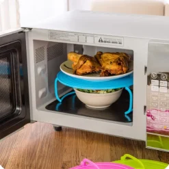 Microwave Oven Rack, Refrigerator Food Rack, Food Rack, Microwave Oven Tray, Food Tray, Refrigerator Food Tray, Multi-functional Kitchen Shelf, Dish Tray