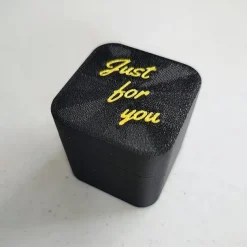 Middle Finger in Box for Adults Prank Gifts, 3D Printed Middle Finger in a Surprise Prank Pop up Gift Box, Annoying Gift Box with a Middle Finger Black Ring Box