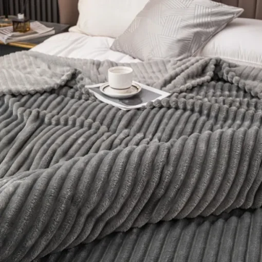 Milk Velvet Throw Blanket - Ultra-Soft and Silky for Luxurious Comfort Cozy and Warm, Perfect for Snuggling High-Quality, Durable Fabric with a Plush Feel Elegant Design That Enhances Any Room Décor
