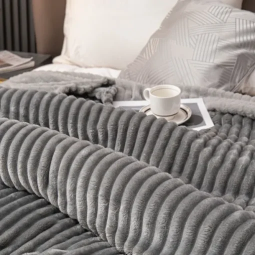 Milk Velvet Throw Blanket - Ultra-Soft and Silky for Luxurious Comfort Cozy and Warm, Perfect for Snuggling High-Quality, Durable Fabric with a Plush Feel Elegant Design That Enhances Any Room Décor