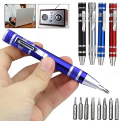 Mini Screwdriver Small Screwdrivers Set Mix Colour Tiny Multi Repair Tools Kit Pen Style Precision Gadgets Repair Tool Kit