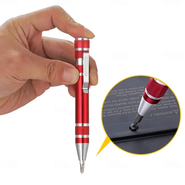 Mini Screwdriver Small Screwdrivers Set Mix Colour Tiny Multi Repair Tools Kit Pen Style Precision Gadgets Repair Tool Kit