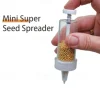 Mini Sowing Seed Dispenser Sower Seed Spreader Garden Planter Hand Seeder Tool Seed Manual Planter Garden Flower Plant Sower Planter Mini Hand Garden Seed Dispenser Planter Starter Seeder