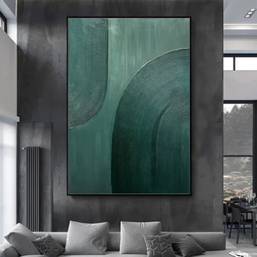 Mintura Handmade Abstract Oil Paintings On Canvas Modern Wall Art Room Decoration Picture For Home Decor Rolled Frameless Unstretched Painting