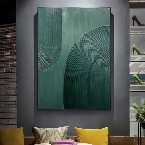 Mintura Handmade Abstract Oil Paintings On Canvas Modern Wall Art Room Decoration Picture For Home Decor Rolled Frameless Unstretched Painting