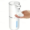 380mL Capacity Automatic Soap Dispenser - Touchless USB Rechargeable and Motion-Sensing Technology