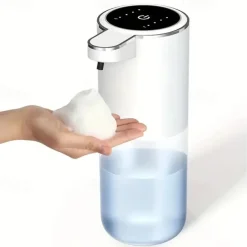 380mL Capacity Automatic Soap Dispenser - Touchless USB Rechargeable and Motion-Sensing Technology