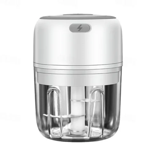 100/250mL Mini Portable Electric Garlic Chopper USB Charging Ginger Masher Machine Sturdy Durable Chili Vegetable Crusher Kitchen Tools Kitchen Accessories