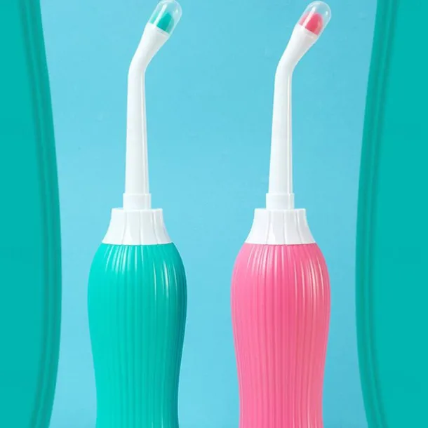 450ml Protable Bidet Sprayer for Toilet with 2 Detachable Nozzle & Head, Handheld Personal Bidet Shattaf Cleaning Personal Hygiene Washing