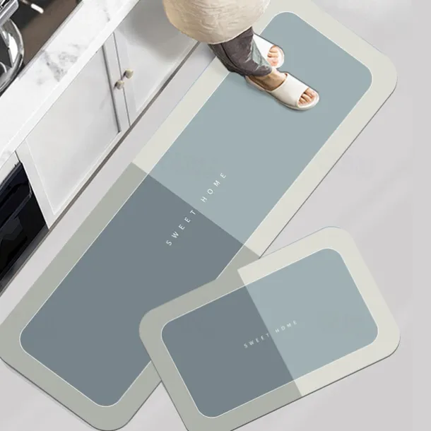 Modern Area Rug Kitchen Mat Non-Slip Oil Proof Floor Mat Livingroom Rug Indoor Outdoor Mat Bedroom Decor Bathroom Mat Entrance Rug Door Mat