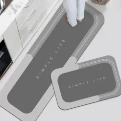 Modern Area Rug Kitchen Mat Non-Slip Oil Proof Floor Mat Livingroom Rug Indoor Outdoor Mat Bedroom Decor Bathroom Mat Entrance Rug Door Mat