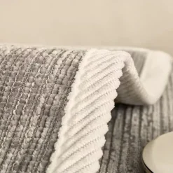 Modern Chenille Sofa Cushion Set Simple and Elegant Design in Gray Four Seasons Universal Luxurious Full-Cover Non-Slip Sofa Protector Perfect for a Sleek and Sophisticated